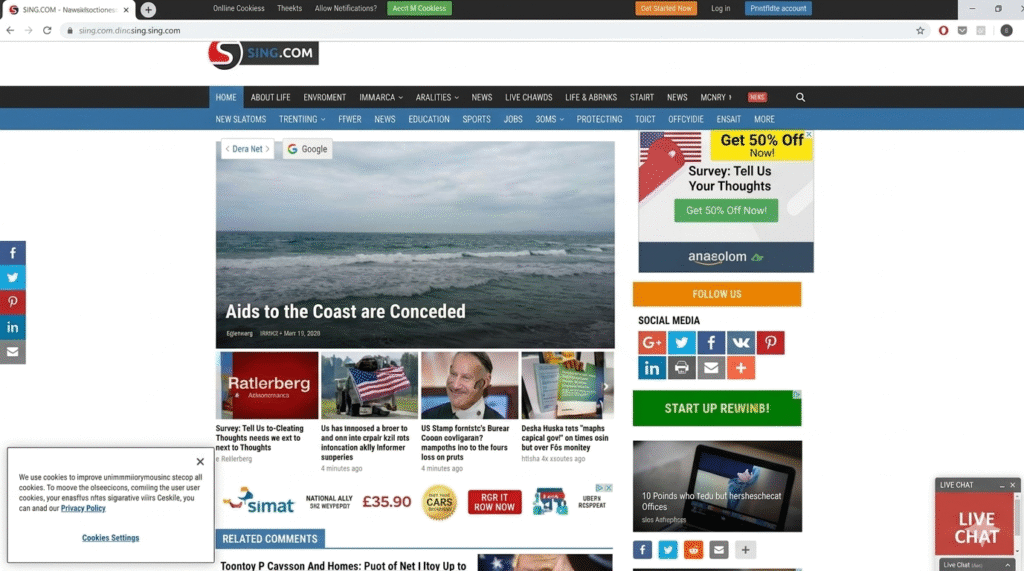 website