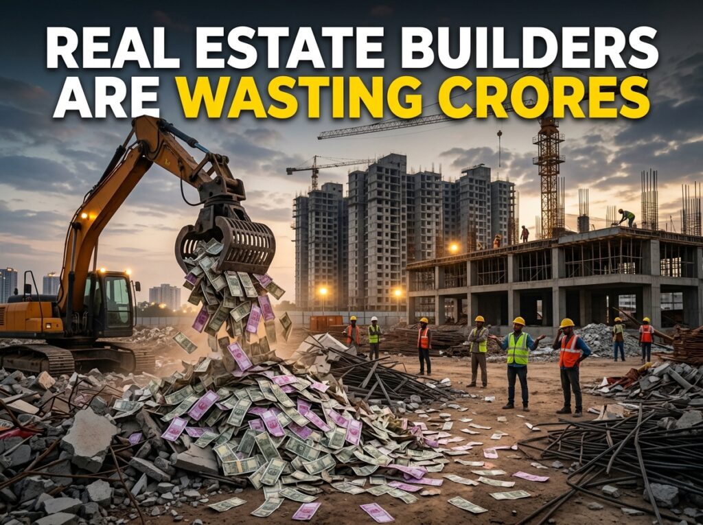 Real Estate Builders Are Wasting Crores