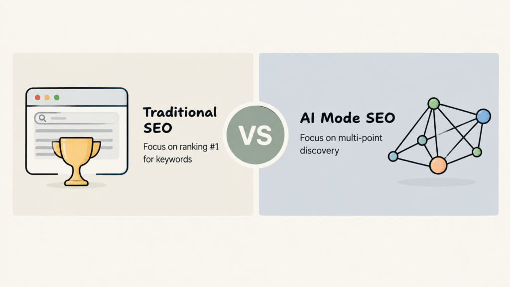 Competitor gaining search visibility without ranking #1